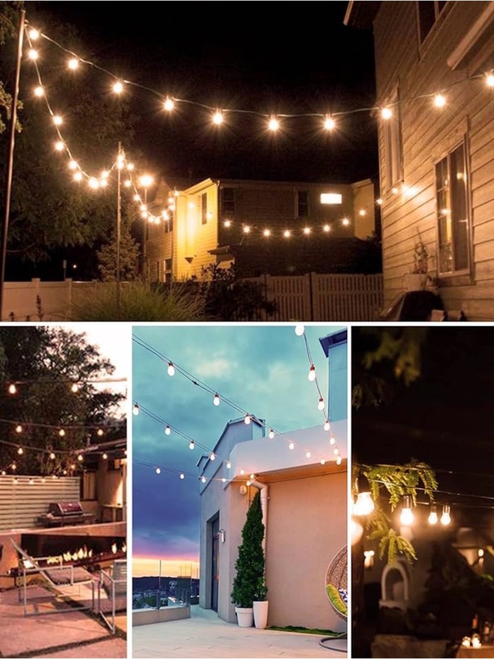 Outdoor LED String Light - Brown